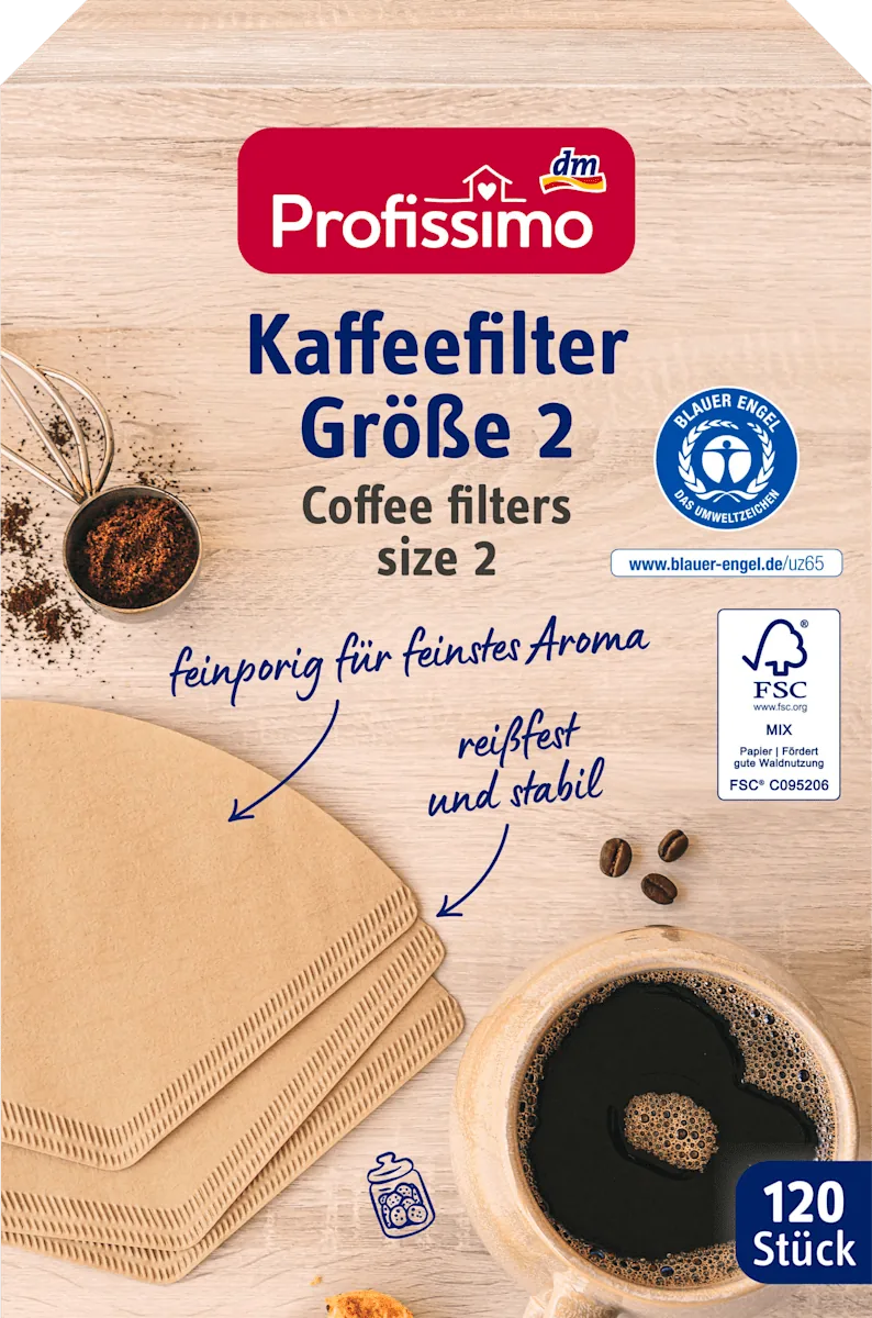 Coffee filter size 2, 120 St