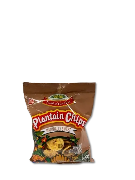 Gourmet Plantain Chips naturally sweet