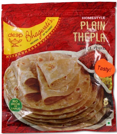 Plain Thepla - No Onion No Garlic