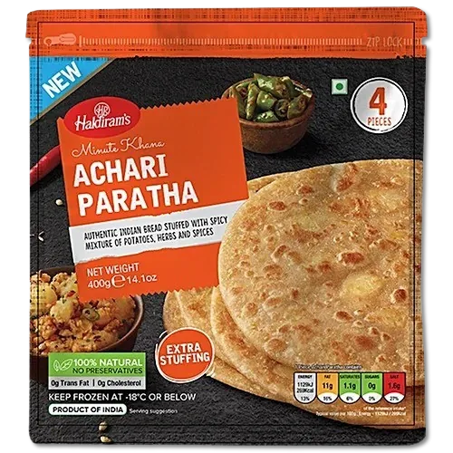 Aloo Achari Paratha