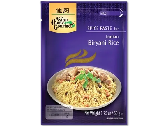Indian Biryani Rice Paste