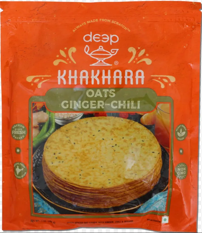 Khakra Oats Ginger Chilli