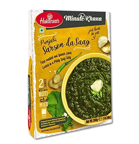 Minute Khana Punjabi Sasson Da Saag