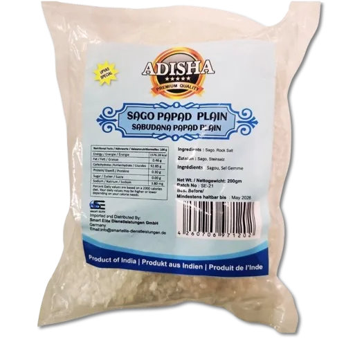 Sago Papad Plain