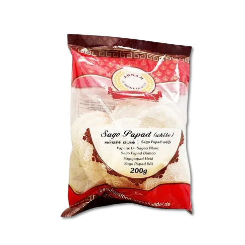 Sago Papad (White)