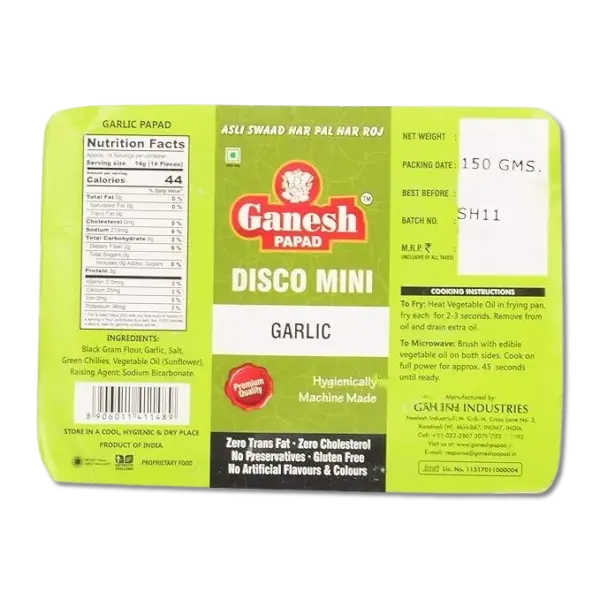 Disco Mini (Garlic)