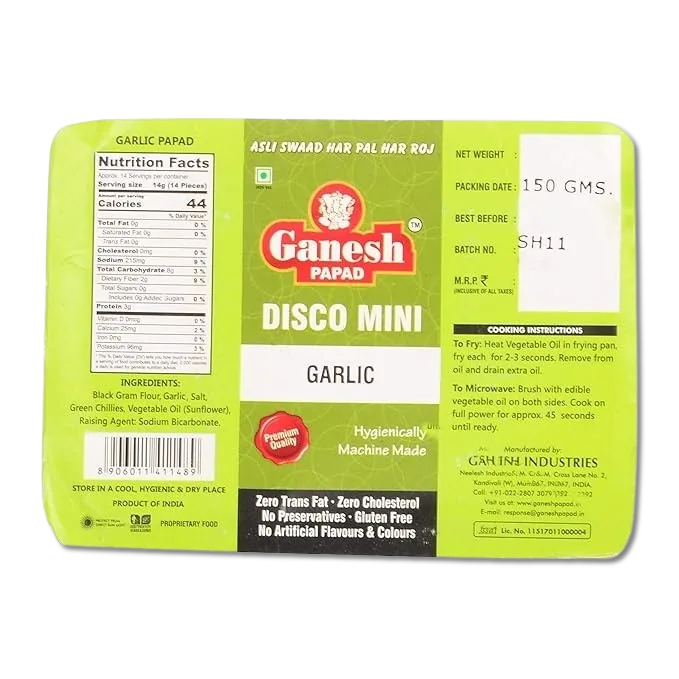 Disco Mini (Garlic)