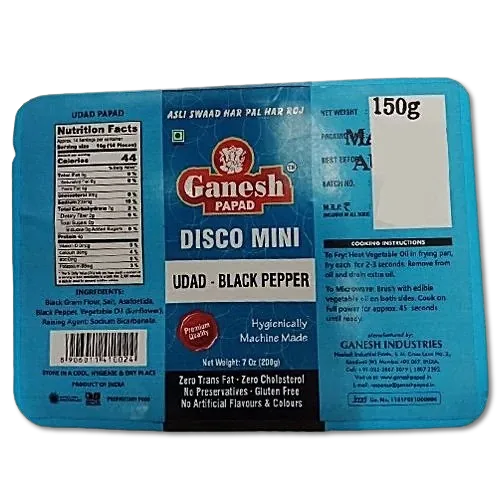 Disco Mini (Udad-Black Pepper)