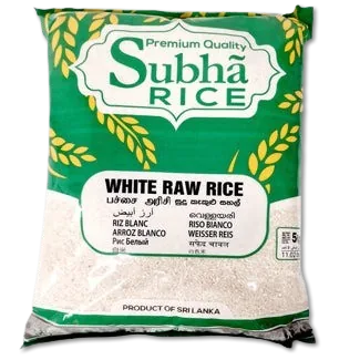 White Raw Rice