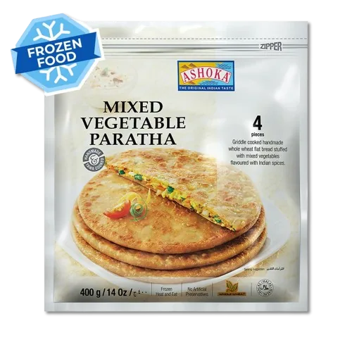 Mix Veg. Paratha (Vegan)