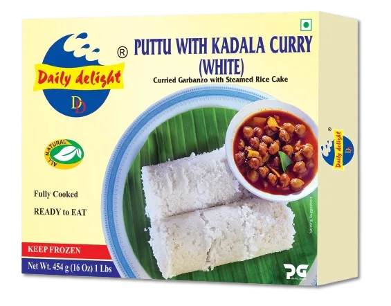 Puttu & Kadala Curry (White)