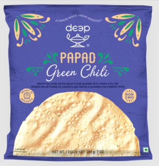 Green Chilli Papad
