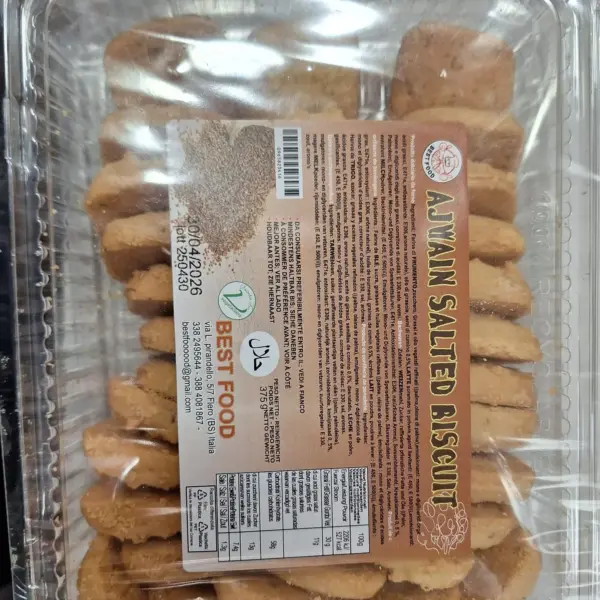 Ajwain Salted Biscuit