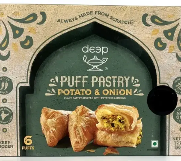 Puff Pastry (Potato and Onion)