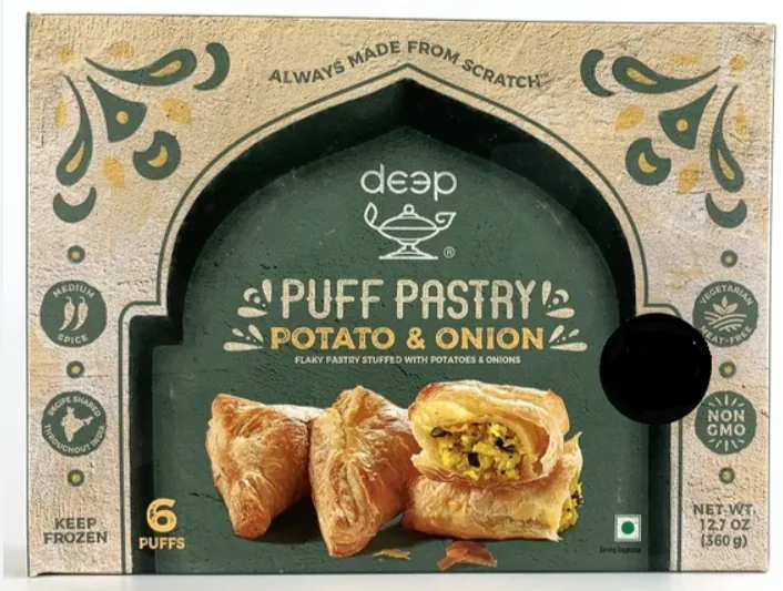 Puff Pastry (Potato and Onion)