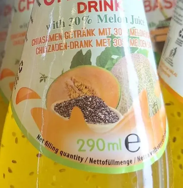 Chia seed Drink (Melon Flavour))
