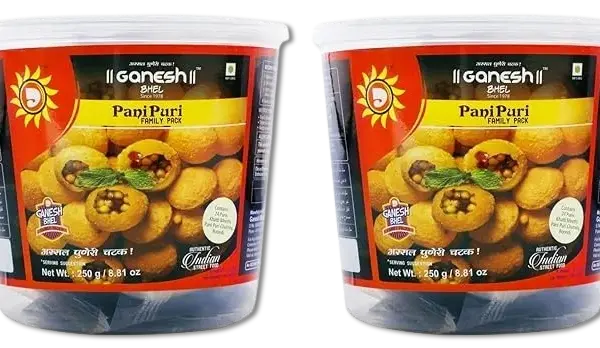 Bhel Panipuri Papad With Masala