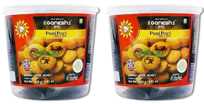 Bhel Panipuri Papad With Masala