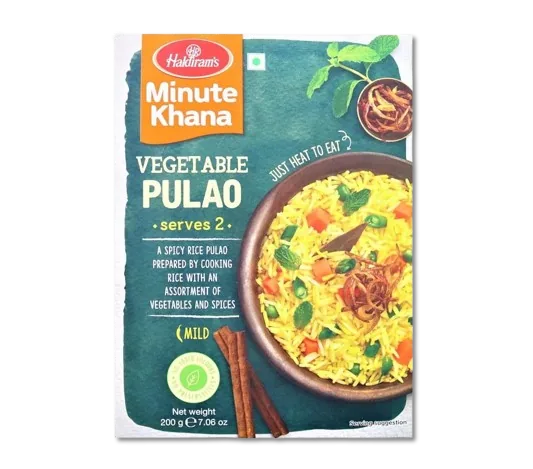 Vegetable Pulao / Ready to eat