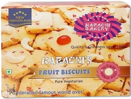 Bakery Karachi's Fruit Biscuits (Vegan)