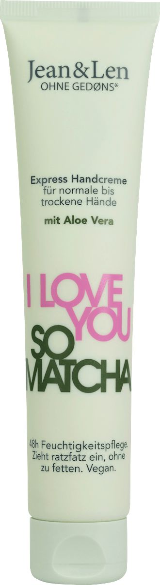 Hand cream I love you so matcha, 75 ml