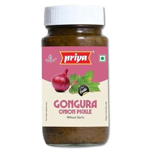 Gongura leaves & onion Pickle /Roselle