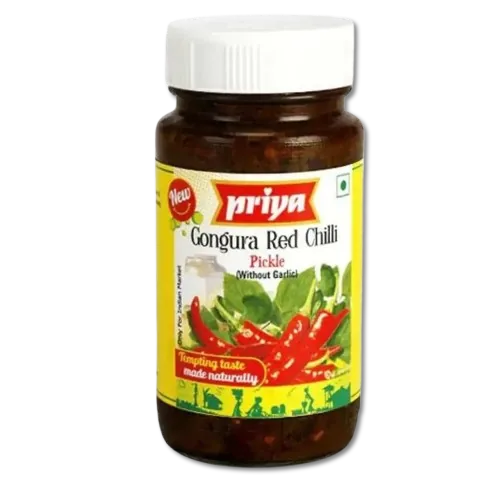 Gongura Roselle Leaves&Red Chilli Pickle