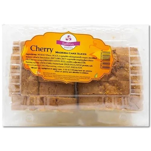 Pastries Cherry Cake slices Madeira
