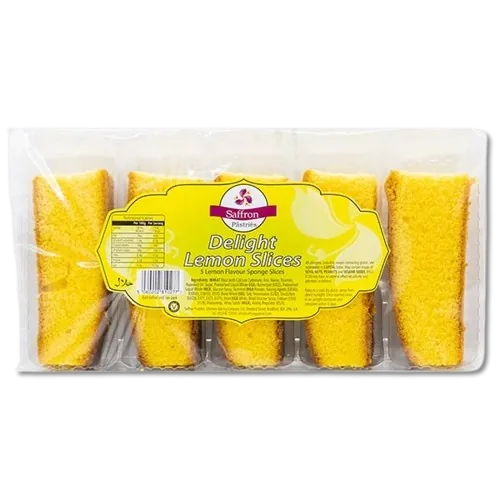 Pastries Delight Lemon Cake Slices