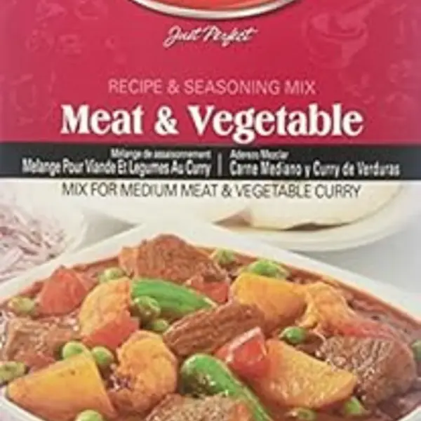 Meat And Vegetables Masala