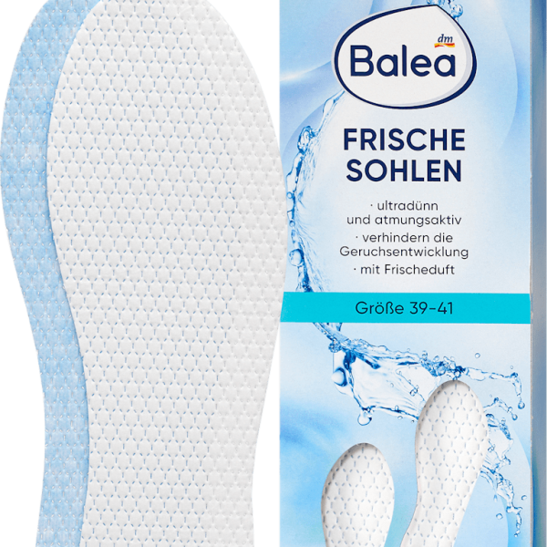 Insoles Fresh soles white, Gr. 39-41 (8 pairs), 16 St
