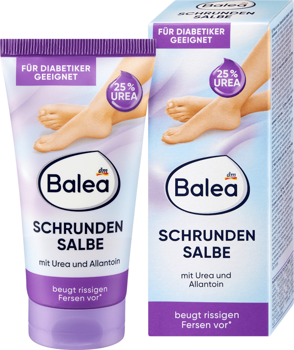 Foot cream round ointment urea, 50 ml