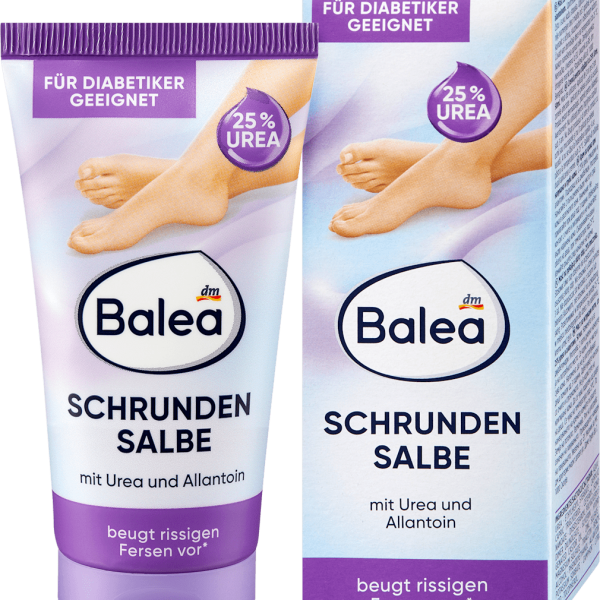 Foot cream round ointment urea, 50 ml