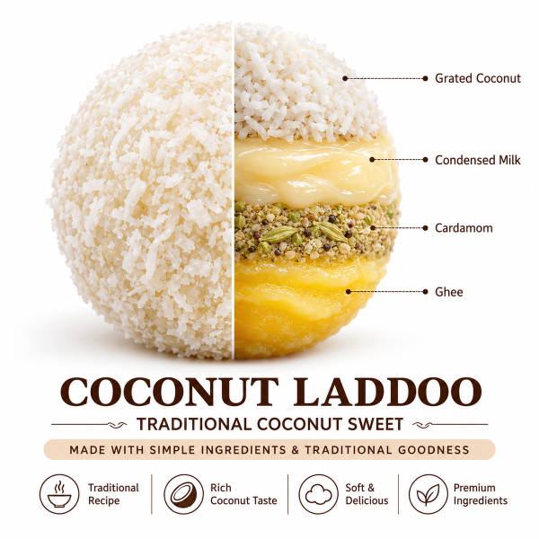 Coconut Ladoos