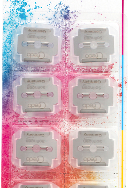 Replacement blades for corneal remover Safety Planbel, 8 St
