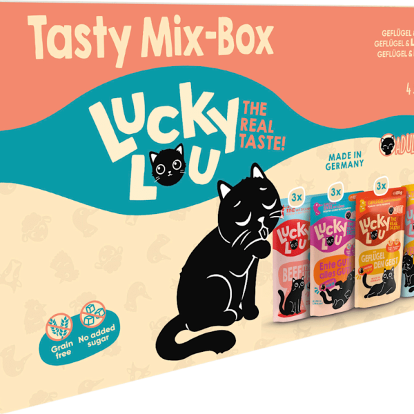 Wet food cat Tasty Mix Multipack (12x125 g), 1.5 kg