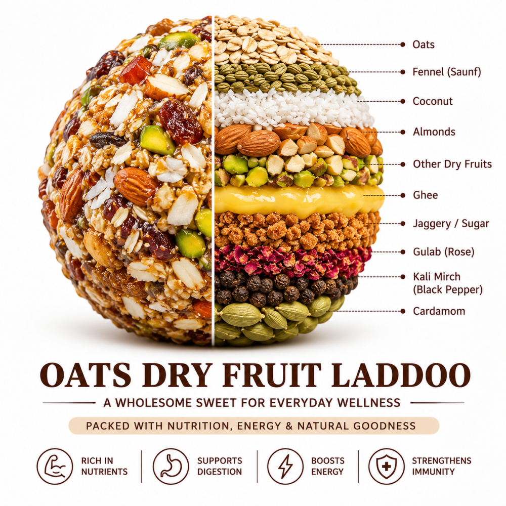 Oats Ladoo