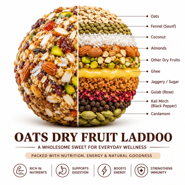 Oats Ladoo