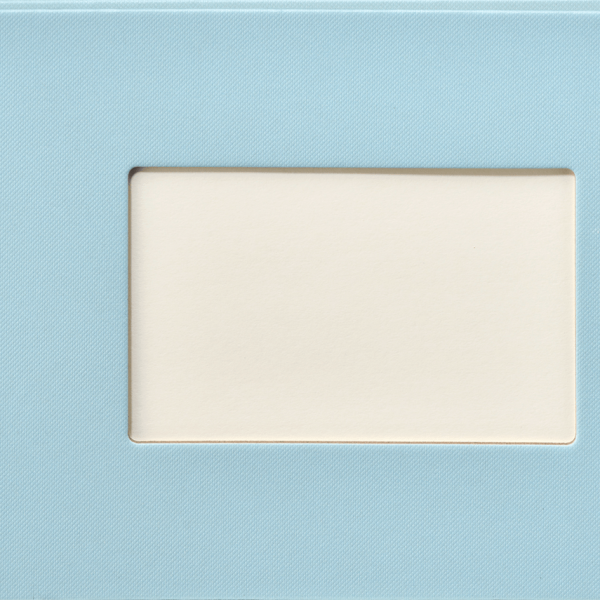 Professional album 23x18 light blue white pages, 1 St