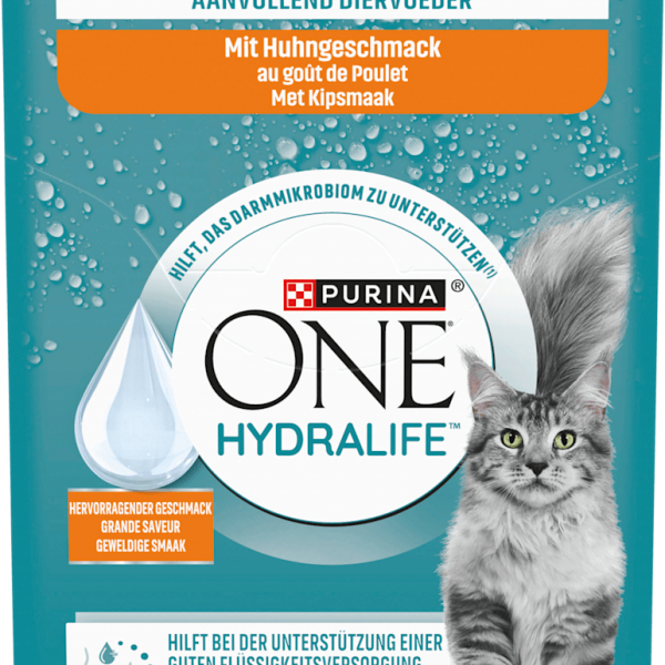 Wet food cat with chicken, hydralife multipack (6x50 g), 300 g