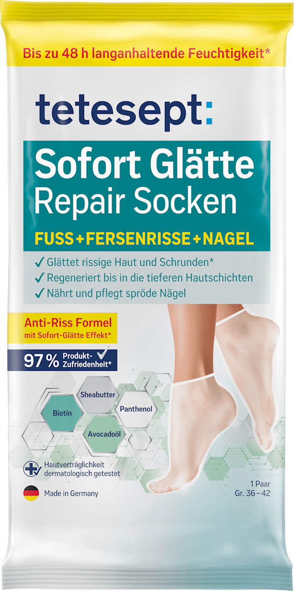 Foot mask Socks, Instant Smooth Repair (1 pair), 2 St